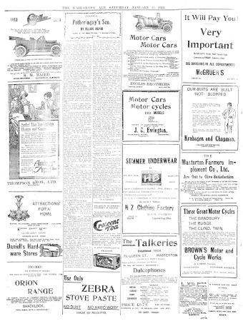 Issue page