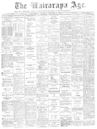 Issue page