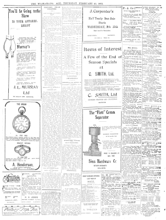 Issue page