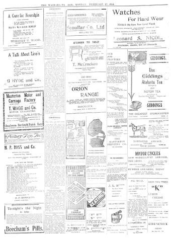 Issue page