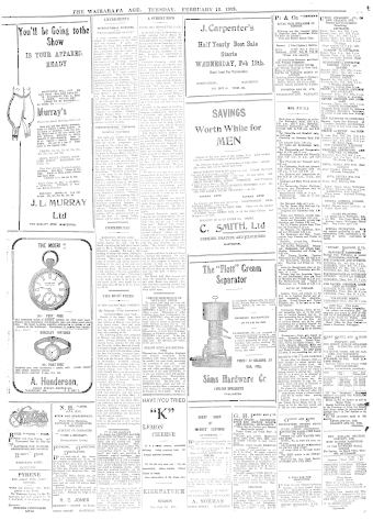 Issue page