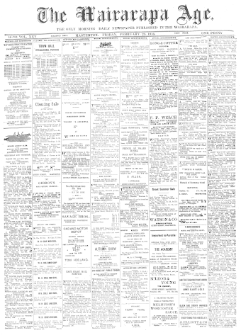 Issue page