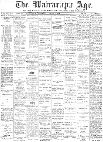 Issue page