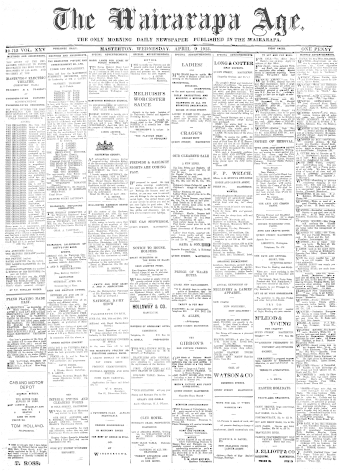 Issue page