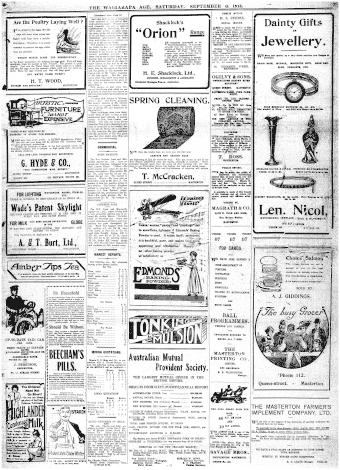 Issue page