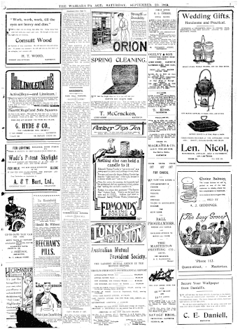 Issue page