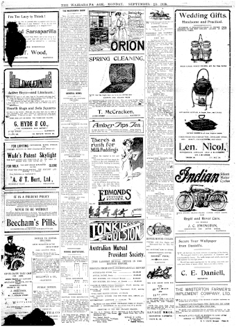 Issue page