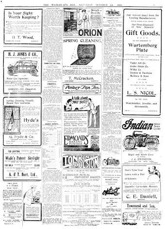 Issue page