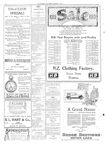 Issue page