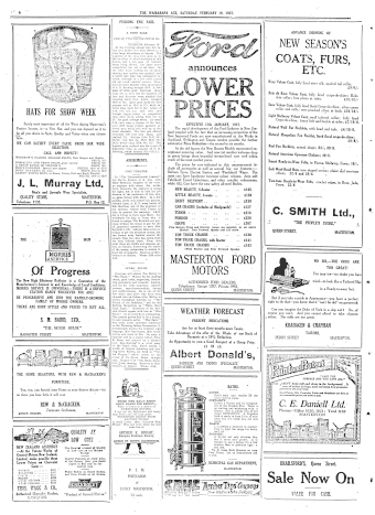 Issue page