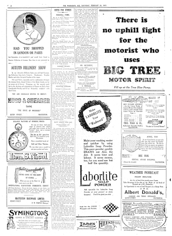 Issue page