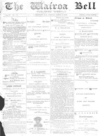 Issue page