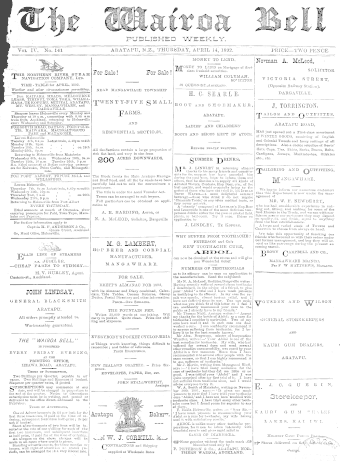 Issue page