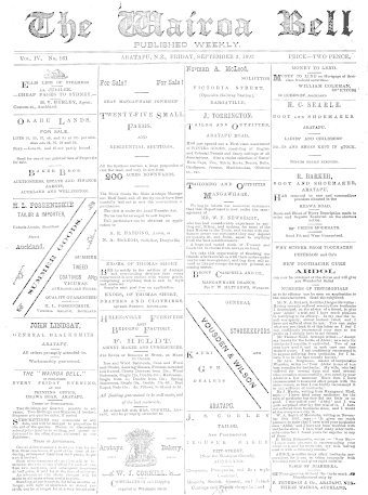 Issue page