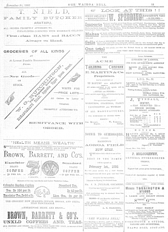 Issue page