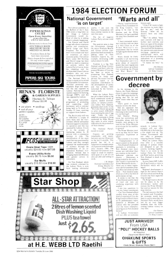 Issue page