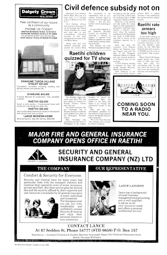 Issue page