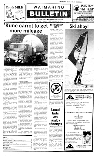Issue page