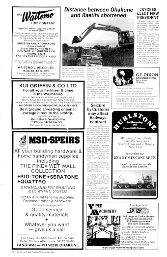 Issue page