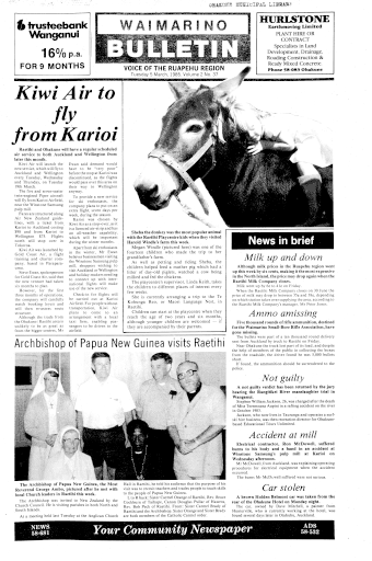 Issue page