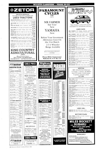 Issue page