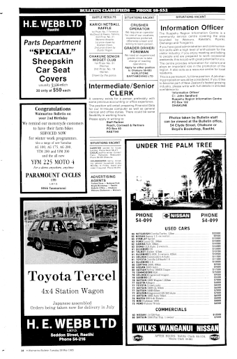 Issue page