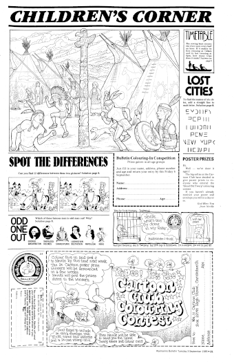 Issue page
