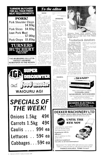 Issue page