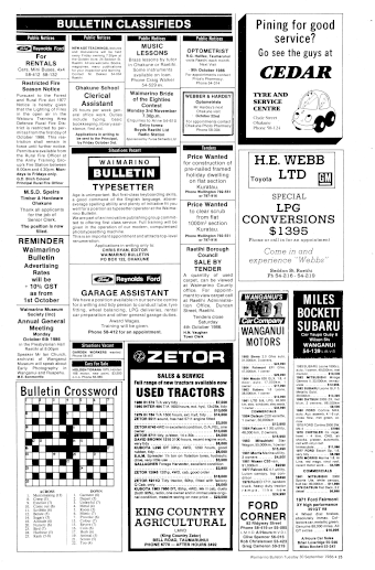 Issue page
