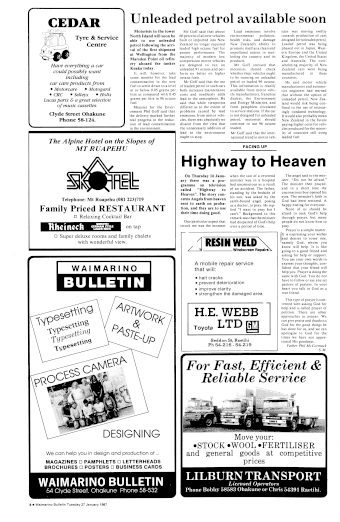 Issue page