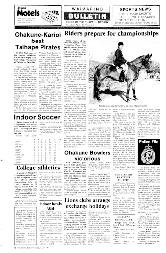 Issue page