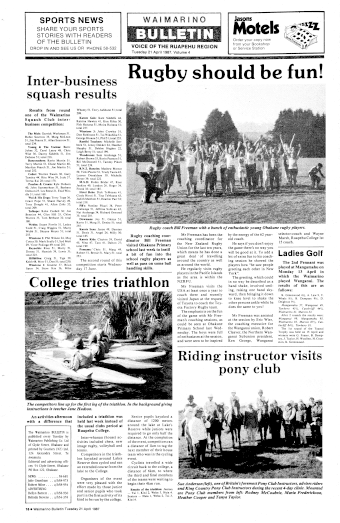 Issue page
