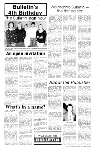 Issue page