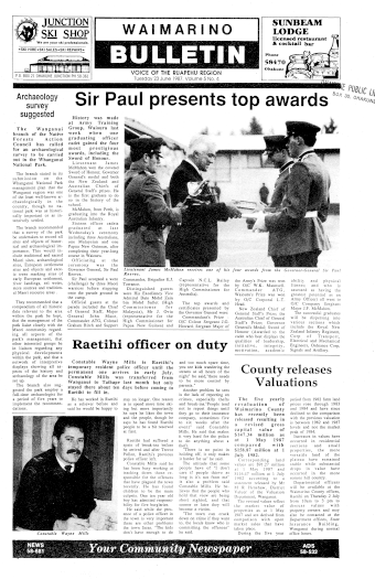 Issue page