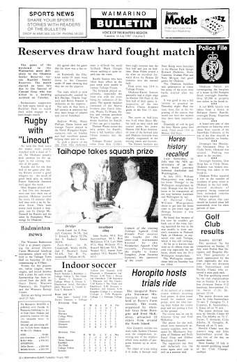 Issue page