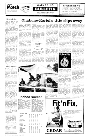 Issue page
