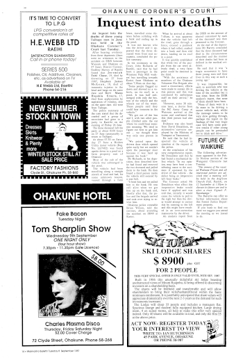 Issue page