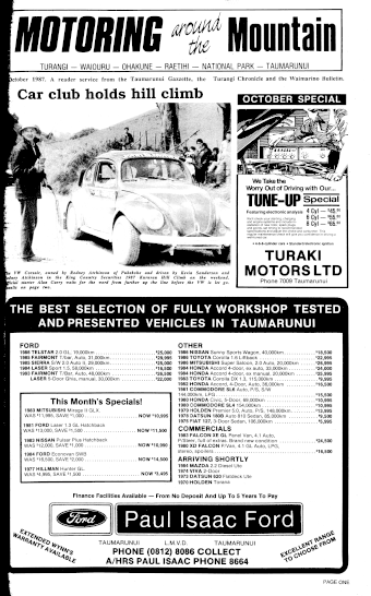 Issue page