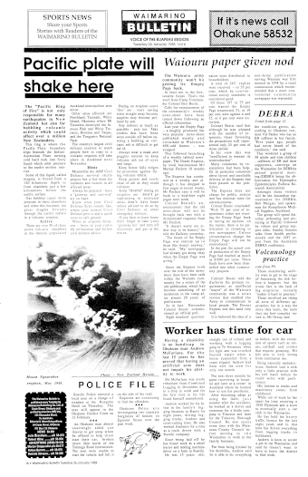 Issue page