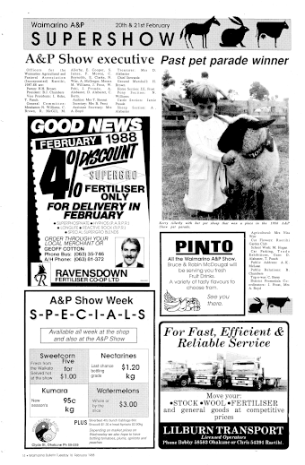Issue page