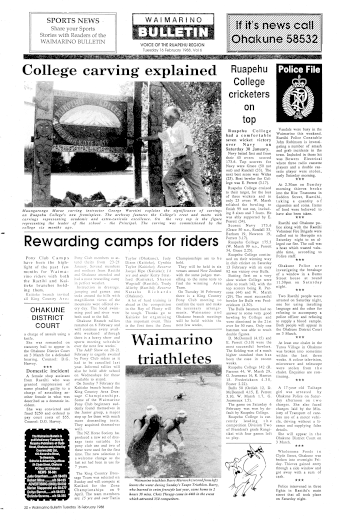 Issue page
