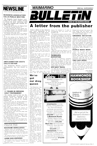 Issue page