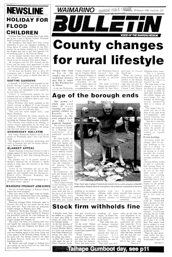 Issue page