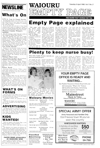 Issue page