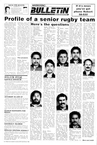 Issue page