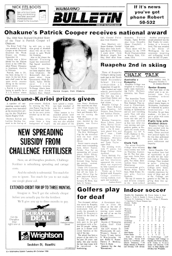 Issue page