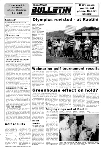 Issue page