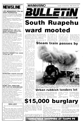 Issue page
