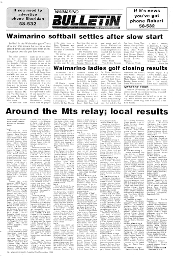 Issue page