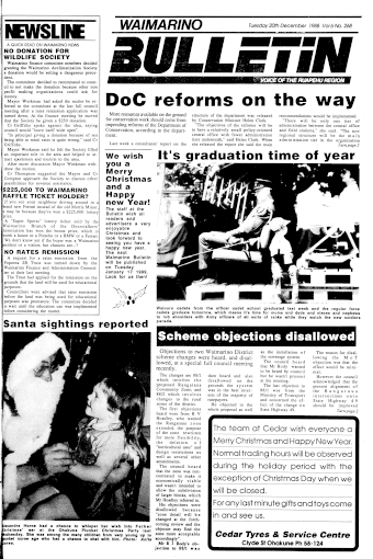 Issue page